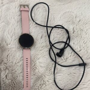 Garmin Rose Smartwatch with Black Cable